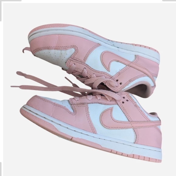 Pre-owned Nike Kids Pink and White Sneakers - Picture 5 of 11